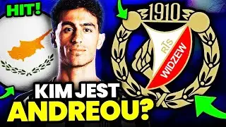 HIT TRANSFEROWY WIDZEWA ŁÓDŹ! | Kim jest STELIOS ANDREOU?