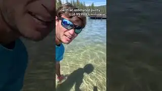 Can you drink from your lake? #lake #tahoe #learn