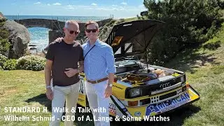 STANDARD H Walk & Talk with Wilhelm Schmid CEO of A  Lange & S&ouml;hne Watches at the Audrain Concours