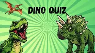 Quiz über Dinos für Kinder - Kinderquiz auf Deutsch