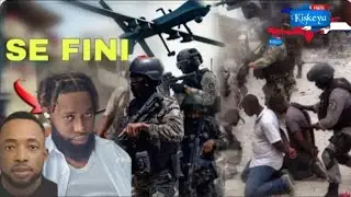 Bwa kale lapolis ap&egrave;n fizye Ch&egrave;f Gang sa. Gwo afwontman nan pako ant lapolis gang izo yo apr&egrave; midia 