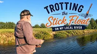 Trotting with the stick float on the river culm Cullompton 