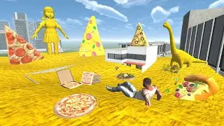 Franklin House in Pizza Tsunami - INDIAN BIKES DRIVING 3D