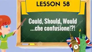 Corso di inglese 58 - COULD|SHOULD|WOULD come utilizzarli??