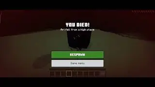[MINECRAFT ENDING SCREEN] Playing creative and survival mode in minecraft + Piano