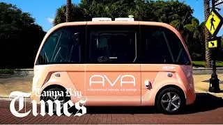 St. Petersburg launches an autonomous shuttle