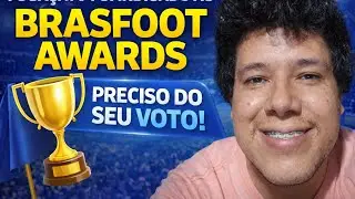 Fomos indicados ao Brasfoot Awards! Minha trajet&oacute;ria at&eacute; aqui... ⭐🏆