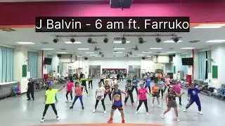 J Balvin - 6 am ft. Farruko by KIWICHEN Dance Fitness #Zumba 
