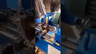 Automatic wooden handle drilling hole machine