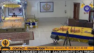 Live Nitnem Path From Gurdwara Dashmesh   Sacramento