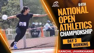 64th National Open Athletics Championships 2025 | DAY -3 |Ranchi, Jharkhand | 29-09-2025 | morning