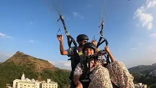 12-Year-Old Tries Paragliding for the First Time | Saputara Adventure Ride