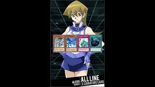 Yugioh Duel Links - Alexis x ALL Special Phrases Card