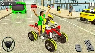 ATV Bike Taxi Sim 2021 | Taxi Simulator Game_ Android Gameplay