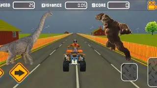 ATV Quad Bike Racing Simulator Bike Shooting | Rescue City Bike Racing Android GamePlay #2