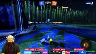 Marvinkingo and Neto play ROCKET LEAGUE