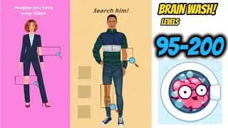Brain Wash Levels 95 - 200 Gameplay Walkthrough | By Say Games | (IOS - Android)