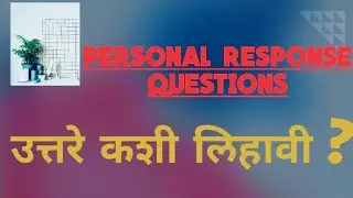 How to write answers of 