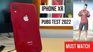 iPhone Xr 128gb chip A12 bionic | Test PUBG Mobile Indonesia 2022 &bull; screen recorder test min: 10.13
