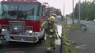 Hose lay, and extinguishment drill on May 26th 1010