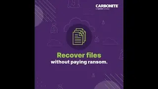 Carbonite Recover Demo