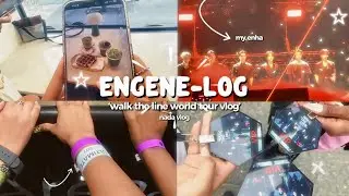 [ENGENE-loG] ENHYPEN WALK THE LINE USA VLOG | NYC ✩‧₊
