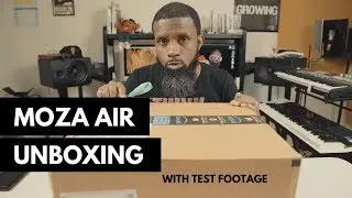 MOZA Air 3-axis Handheld Gimbal Camera Stabilizer UNBOXING WITH TEST FOOTAGE
