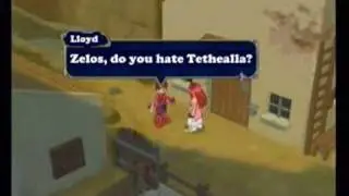 Farewell Tethealla, Meltokio cutscene PS2 - Zelos
