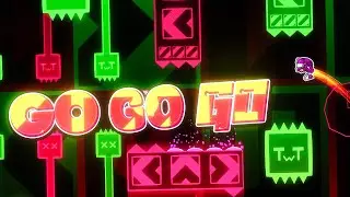 &laquo;GO GO GO&raquo; от PepeTheGod [ВСЕ МОНЕТЫ] | Geometry Dash Daily #1745