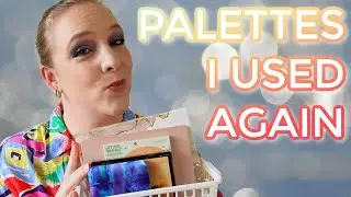 PALETTES REVISITED JUNE 2025 // 5 older eyeshadow palettes I used again