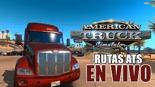 American truck simulator (ATS) En vivo, Ruta con el International #ats