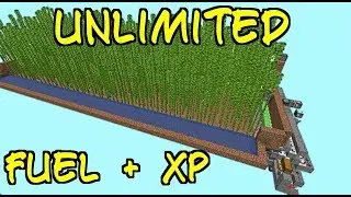 Неограниченное топливо + опыт! (22 000 бамбука/ч) | Minecraft CHECK ОПИСАНИЕ