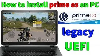 Android OS (PrimeOS) for your Laptop or Desktop | Run All Mobile Games| Supports Google Play!