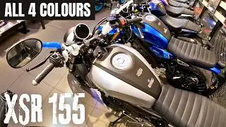 Finally 😍 Yamaha XSR 155 All Colors in India - Detailed Walkaround