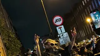Macnas Halloween parade in Dublin 2025