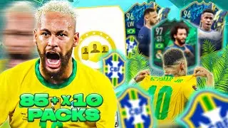 BRAZIL CAMPAIGN PLAYER PICKS! 85+ x10 PACKS! FUTTIES TEAM 2!