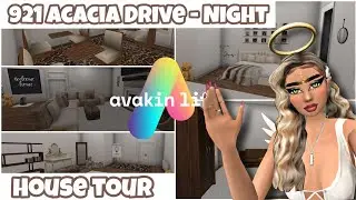 🌿921 Acacia Drive - Night🌿 | HOUSE TOUR | Avakin Life🤎