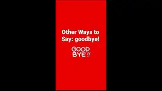 Other ways to say: Goodbye #shorts #english #advancedenglish #trending #englishgrammar