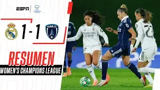LAS MERENGUES RESCATARON UN EMPATE EMOCIONANTE EN LA ÚLTIMA | Real Madrid 1-1 París FC | RESUMEN