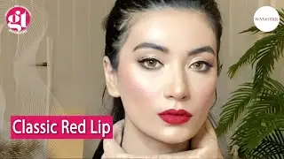Make up Tutorial | Classic Red Lip by Madiha Qaiser | GT Magazine