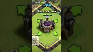 Fully Max laboratory 🤯🤯🤯#clashofclans #youtubeshorts #coc #clips #gaming