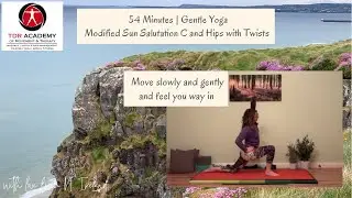 54 Minutes | Gentle Yoga | Modified Sun Salutation C and Hips with Twists