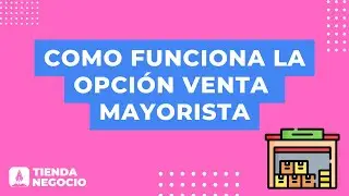 C&oacute;mo funciona la opci&oacute;n de venta mayorista en Tienda Negocio.