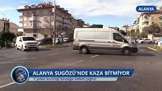 ALANYA SUG&Ouml;Z&Uuml;&rsquo;NDE KAZA BİTMİYOR -Dim TV Haberler