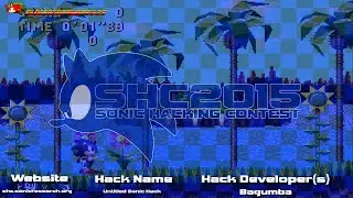 Untitled Sonic 1 Hack (SHC2015)