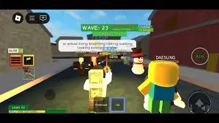 Almost 40 mins of Zombie Attack gameplay with my friend again!!!