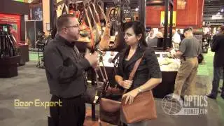 Concealed Carry for Women - Galco Leather Holster Handbags & Purses @ SHOT Show 2012
