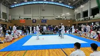 第11回牛久かっぱ杯 男子団体組手 法政大学第二高校vs光明学園相模原高校
