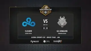 Cloud9 vs. G2 [Map 1 BO3] Game Show Global eSports Cup 2016 Finals