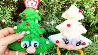 Brăduț amigurumi tutorial pas cu pas #lucraricrăciunărești #MMihaCrochet #creative #crochet